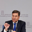 El portavoz de la Junta de Castilla y León, Carlos Fernández Carriedo en una imagen de archivo.- ICAL