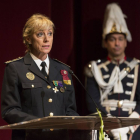 González Calleja durante su intervención en el acto celebrado en el Teatro Calderón-Miguel Ángel Santos