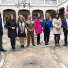 La subdelegada del Gobierno en Castilla y León, Alicia Villar, participa en la presentación de los actos previstos para la celebración del V Centenario de la construcción del Palacio Real de Valladolid. -ICAL