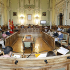 Imagen de archivo de un pleno del Ayuntamiento de Valladolid.- J.M. LOSTAU