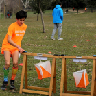Cuarta jornada de la competición de Orientación de los Juegos Escolares en el Parque de las Contiendas. / M. ÁLVAREZ