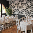 Uno de los comedores del Hostal Sardón de Sardón de Duero, en Valladolid-Mar Torres