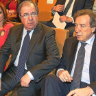Silvia Clemente junto a Juan Vicente Herrera y José Antonio De Santiago-Juárez.-ICAL