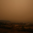 Imagen de los incendios en León.-ICAL