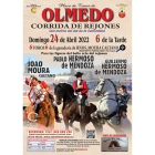 Cartel de la corrida de rejones en Olmedo.- E. M.