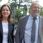 Ana Carlota Amigo y Francisco Igea.