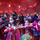 Valladolid 26/02/2022 concurso de disfraces de carnaval en la cúpula del mileno. PHOTOGENIC/JOSÉC.CASTILLO