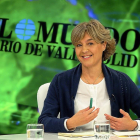 Isabel García Tejerina durante ‘La Quinta Esquina’, programa emitido en La 8 Valladolid.-PHOTOGENIC