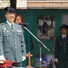 El nuevo coronel jefe de la Comandancia de la Guardia Civil en Valladolid, Andrés Manuel Velarde Tazón, toma posesión de su cargo. -ICAL