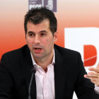 El secretario general del PSCyL-PSOE, Luis Tudanca, analiza el proyecto de Ley de Presupuestos Generales de la Comunidad para 2015-Ical