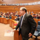 Debate de investidura del candidato a la Junta de Castilla y León con las intervenciones de Juan Vicente Herrera-ICAL