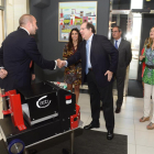El presidente de la Junta de Castilla y León, Juan Vicente Herrera, acompañado por la consejera de Economía y Hacienda, Pilar del Olmo, visita las instalaciones de la empresa ASTI.-ICAL