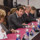 Óscar Puente durante la inauguración del Concurso Nacional de Pinchos de Valladolid.-ICAL