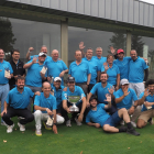 El equipo de Aldeamayor Golf con su quinto Triangular en 13 ediciones. / M. G. EGEA