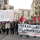 Movilizaciones en Salamanca contra la reforma universitaria en las universidades públicas españolas-Ical