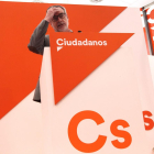 José Manuel Villegas, durante la rueda de prensa de ayer en la que anunció el voto fraudulento de las primarias a favor de Clemente.-ICAL
