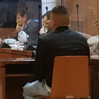 El joven condenado, durante la vista oral del juicio celebrado el pasado año en la Audiencia de Valladolid. EUROPA PRESS