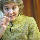 Isabel García Tejerina, ministra de agricultura, alimentación y medio ambiente.-Raquel P. Vieco