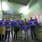 Del Olmo y García Tejerina  posan en el túnel de Labradores con otros candidatos y miembros del PP.-M.A, SANTOS /PHOTOGENIC