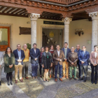 El presidente de la Diputación de Valladolid, Conrado Íscar, se reúne con las Juntas de Cofradías de Semana Santa en la provincia. -ICAL
