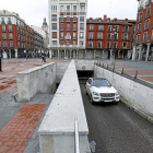 Zona de estacionamiento de la Plaza Mayor de Valladolid. -E.M
