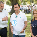 Fernando Martínez-Maíllo, junto a la presidenta de la Diputación de Zamora, Mayte Martín, en un acto electoral en Zamora-ICAL