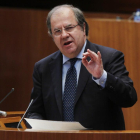 Juan Vicente Herrera durante su intervención en el Debate de Política General.-J. M. LOSTAU