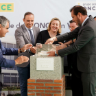 El Grupo Social ONCE coloca la primera piedra de la nueva sede de la Delegación Territorial de la ONCE en Castilla y León. / ICAL