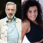 El actor Imanol Arias y la empresaria y profesora de yoga Nuria Gutiérrez de Cos. -E.M.