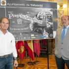El alcalde de Valladolid, Javier León de la Riva (d), acompañado del presidente del club Turismoto, Mariano Parellada (i), ha anunciado la suspensión de la próxima edición de Pingüinos 2015, tras la amenaza de denuncias por parte de grupos ecologistas-Efe