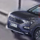 Imagen virtual del informe, en la que se deja entrever la matrícula del vehículo.-INFORME