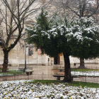 Imagen de archivo de nieve en Valladolid. | E. M.