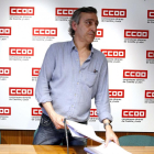 El secretario de Empleo y Formación de CCOO-CyL, Saturnino Fernández-ICAL