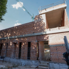 Estado actual de las obras de la nueva oficina de la Seguridad Social en la calle Cardenal Torquemada.- J.M. LOSTAU