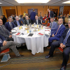 Felipe Ramos (El Mundo de Castilla y León), Gerardo Álvarez Courel (Consejo Comarcal del Bierzo), Alberto Caballero (Instituto de Ciencias de la Salud), Francisco Vadillo (Clínico de Valladolid), Ramiro Ruiz Medrano (Cortes), Jorge Zurita (Policía de Castilla y León), Alberto Magdaleno (Ambuibérica), Daniel Blanco (Oxigen Salud) y José Antonio Arias (El Mundo de Castilla y León)