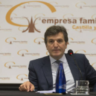 El presidente de Empresa Familiar de Castilla y León, Alfonso Jiménez, presenta el II Congreso Regional de la Empresa Familiar.-Ical