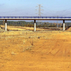 Obras paradas en el tramo de la A-60 entre León y Santas Martas-J. M. LOSTAU
