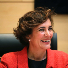 La consejera de Cultura y Turismo, María Josefa García Cirac, comparece ante la Comisión de Economía y Hacienda de las Cortes de Castilla y León para exponer los presupuestos de su departamento para 2016.-ICAL