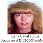 Imagen de la mujer desaparecida cuyo cadáver fue encontrado en Ávila.- E. M.