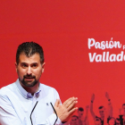 El secretario general del PSOECyL, Luis Tudanca. - ICAL