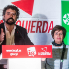 José Sarrión, en el inicio de campaña.-ICAL