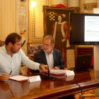 ÓScar Puente y Saravia durante el acto de presentación en el Ayuntamiento.-BALCAZA