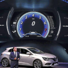 El presidente de Renault, Carlos Ghosn en la presentación del Megane.-
