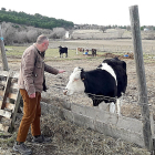 El agricultor valenciano durante su estancia en la cooperativa Crica, dentro del programa ‘Cultiva’. URCACYL