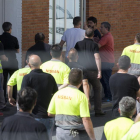 Asamblea de los trabajadores en la planta de Ávila, horas antes del acuerdo.-ICAL
