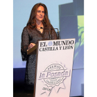 Adriana Ulibarri, durante su discurso.-J.M. LOSTAU, MIGUEL Á. SANTOS Y PABLO REQUEJO