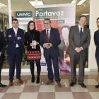 Luis Miguel Torres, Pablo Lago, Ana Rodríguez, Luis Barcenilla, Ignacio Fernández y Eduardo Álvarez.-J.M.LOSTAU