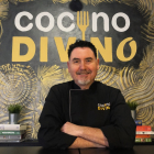 El cocinero y periodista Miguel Ángel Sanz, propietario de la escuela-taller 'Cocino Divino'. -E.M.