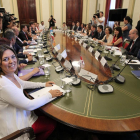 La consejera de Agricultura y Ganadería y portavoz de la Junta de Castilla y León, Milagros Marcos, asiste al Consejo Consultivo de Política Agrícola para Asuntos Comunitarios y a la Conferencia Sectorial de Agricultura y Desarrollo Rural.-Juan Lázaro / ICAL
