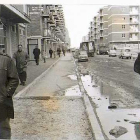 1969 - Vista de la calle Cardenal Torquemada con calzada sin pavimentar